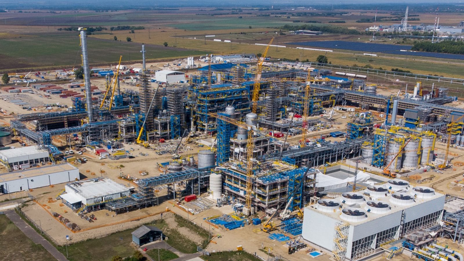 HPPO process for new MOL polyol plant in Hungary